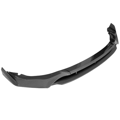 K2 Industries BMW G05 X5 M Sport front bumper lip spoiler set in glossy finish, four-piece aerodynamic car accessories.