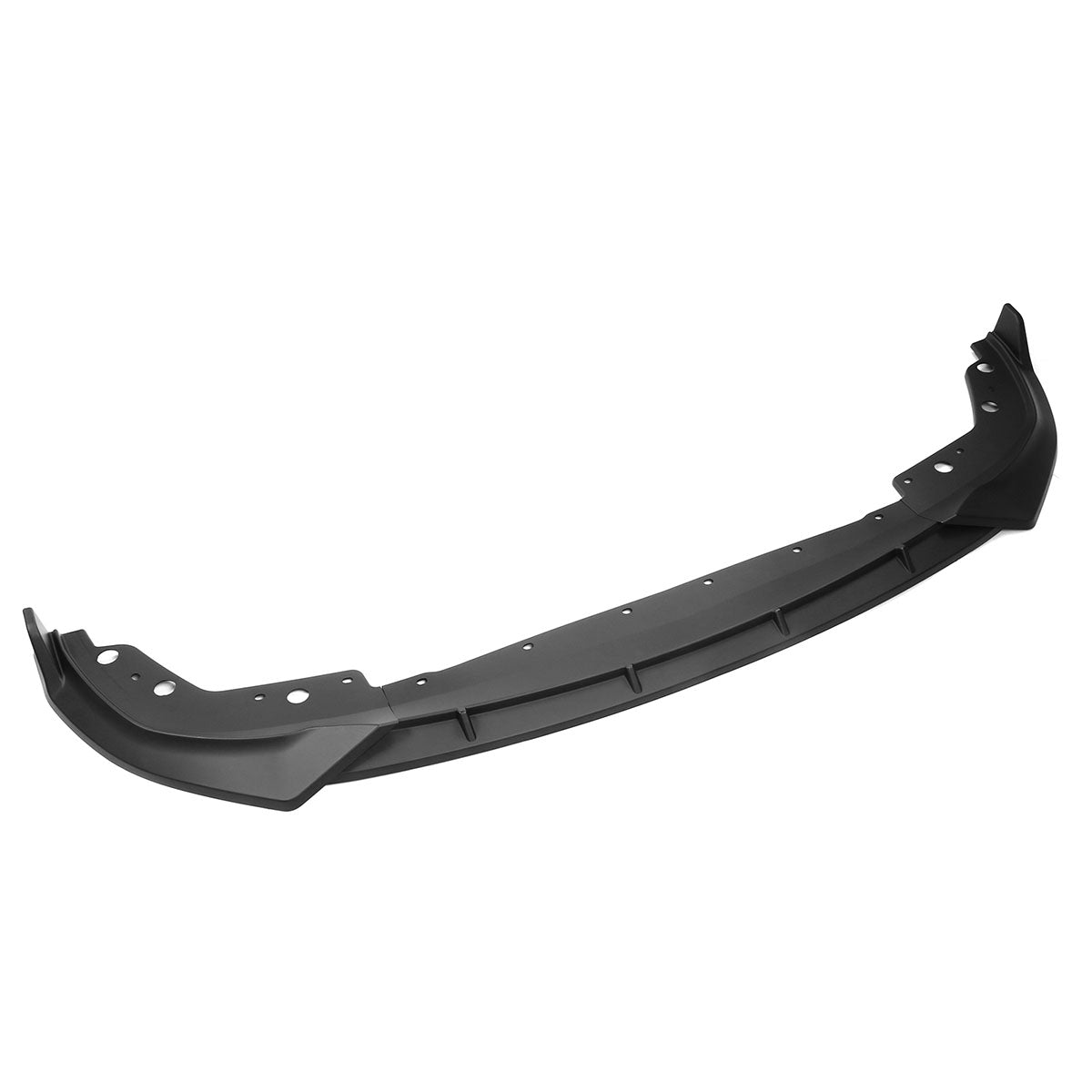 BMW G20 3-Series M340i front lip spoiler in black polyurethane by K2 Industries, designed for 2023-2025 model.