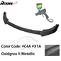 BMW G20 Sport Line 3-piece IKON style front bumper lip spoiler by K2 Industries, made of durable PP material.