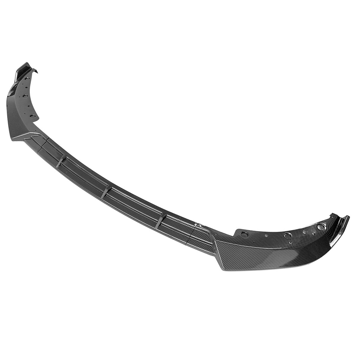BMW G20 2019-2022 Sport Line front bumper lip spoiler by K2 Industries, made of durable PP with IKON style design.
