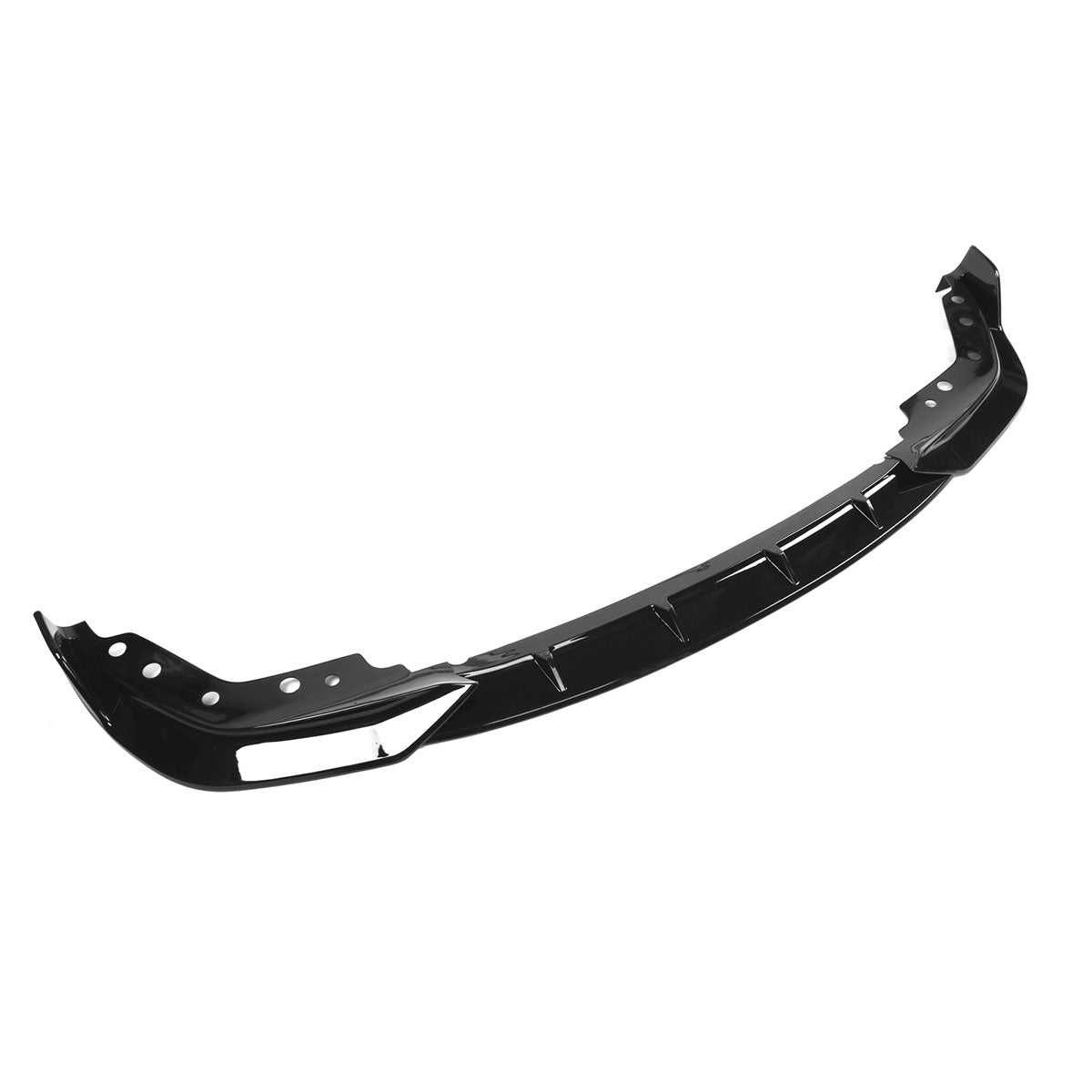 K2 Industries front bumper lip spoiler for BMW G20 330i M Sport M340i, 2019-2022, made of durable PP material.