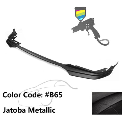 K2 Industries M-Tech M Sport front bumper lip spoiler for BMW G20 3 Series 2019-2022, five-piece black plastic kit.