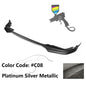 K2 Industries BMW G20 3 Series M-Tech M Sport front bumper lip spoilers, 5-piece set, for 2019-2022 model in black