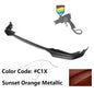 K2 Industries BMW G20 3 Series M-Tech M Sport front bumper lip spoilers, 5-piece set, black with textured finish.