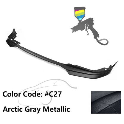 BMW G20 3 Series M-Tech M Sport front bumper lip spoiler set by K2 Industries, 2019-2022 model, five-piece design.