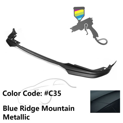 K2 Industries BMW G20 3 Series M Sport front bumper lip spoilers, 5-piece set in black, for 2019-2022 model.