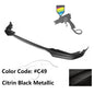 K2 Industries BMW G20 3 Series M Sport front bumper lip spoiler set in black with five pieces, fitting 2019-2022 models.