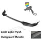K2 Industries BMW G20 3 Series M-Tech M Sport front bumper lip spoiler set in black, four-piece, for 2019-2022 models.