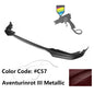 K2 Industries BMW G20 3 Series M-Tech M Sport front bumper lip spoiler set in black, 5-piece upgrade for sporty look.
