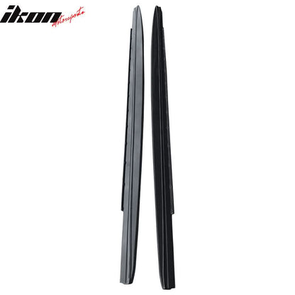 BMW G30 5 Series M-Tech side skirts by K2 Industries, stylish black side skirts with a sleek design for 2017-2023 models.