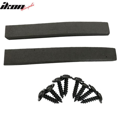 K2 Industries BMW 528i side skirts extension with CF texture, flat bottom line lip, designed for 12-model BMW 528i.