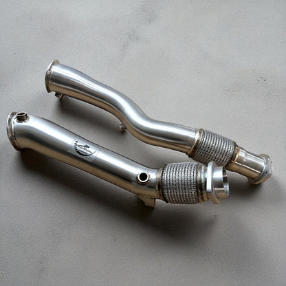 Palenon Performance 700HP upgrade kit for BMW S58 F97 X3M and F98 X4M, including downpipe and performance components
