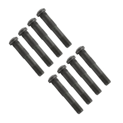 Set of eight GoWesty head bolts, durable rod bolts for automotive engine repair, shown in a close-up image.