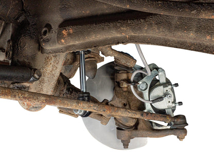 GoWesty Bigger Front Brake set for late bus and early Vanagon, showing the brake components and hardware.