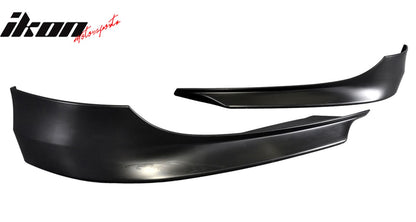K2 Industries BMW E90 3-Series front bumper lip splitter, OE color, 2-piece spoiler for 2009-2012 models, automotive accessory