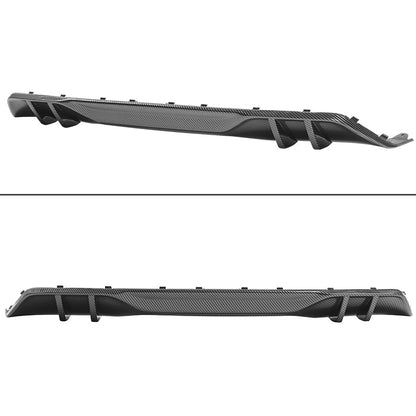 BMW G05 X5 M 2019-2023 diffuser set by K2 Industries, including front and rear aprons and rear diffuser in ABS material.
