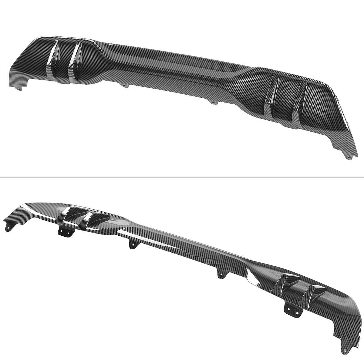 BMW G05 X5 M CFL sport rear diffusers by K2 Industries, showing sleek ABS rear aprons and diffuser design for 2019-2023 models.