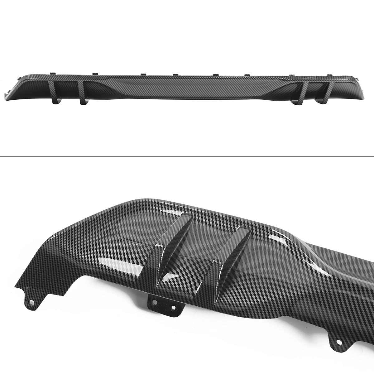 BMW G05 X5 M 2019-2023 rear diffuser with sport-inspired design, ABS material, and integrated rear aprons by K2 Industries.
