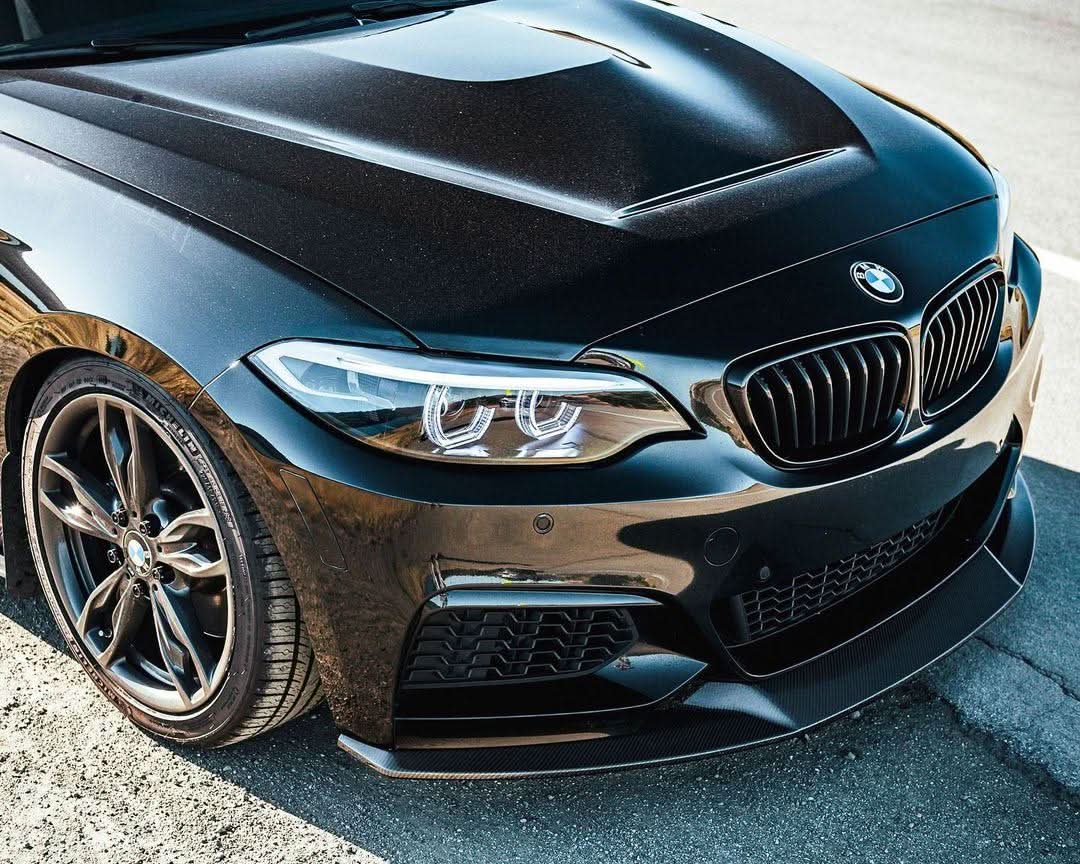 BMW 2 Series F22 LED headlights upgrade by K2 Industries, featuring M2 style design for 2014-2021 models.