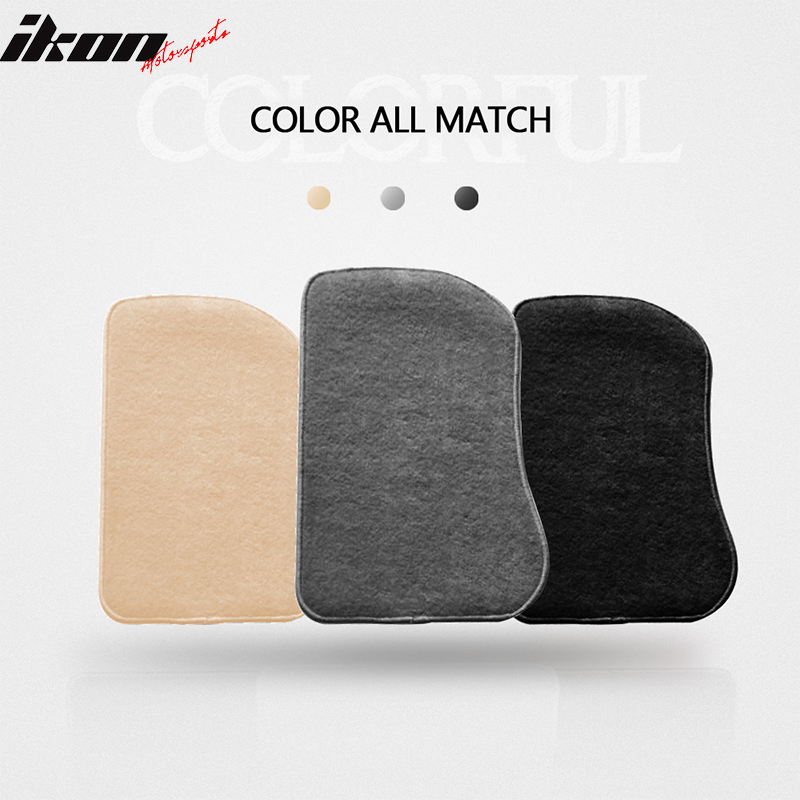 Gray carpet car floor mats for BMW E36 3 Series 1992-1998, four-piece nylon set by K2 Industries.