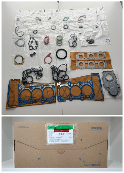 Genuine OEM VW Audi Complete Cylinder Head Repair Gasket kit for EA837 CRE 3.0L V6