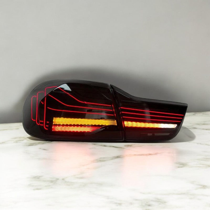 Palenon Performance CSL laser tail lights for BMW F82 M4 and F32 430i, 435i, 440i, 420i, 428i, with sleek design.