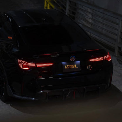 BMW G22 CSL laser tail light by Palenon Performance for 420i, 430i, M440i, and M4 G82 models, showcasing sleek LED design.