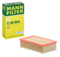 2.0L C30 004 MANN AIR FILTER OEM 5Q0129620C 2.0L AUDI VW 2015-2024