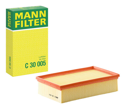 C30 005 MANN AIR FILTER OE# 5Q0129620D AUDI VW 1.8 2.0 2.0TDI 2015-2026