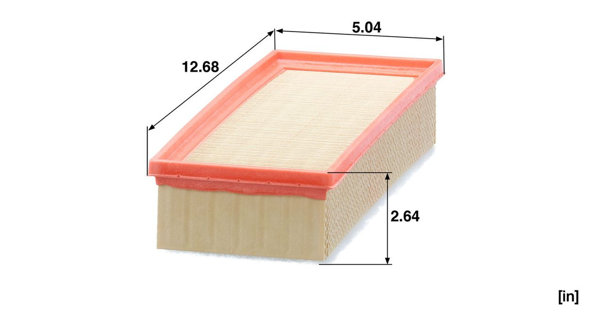 C32 130 MANN AIR FILTER OE# 8R0133843K EA888 2.0L A4 A5 ALLROAD Q5 2009-2017