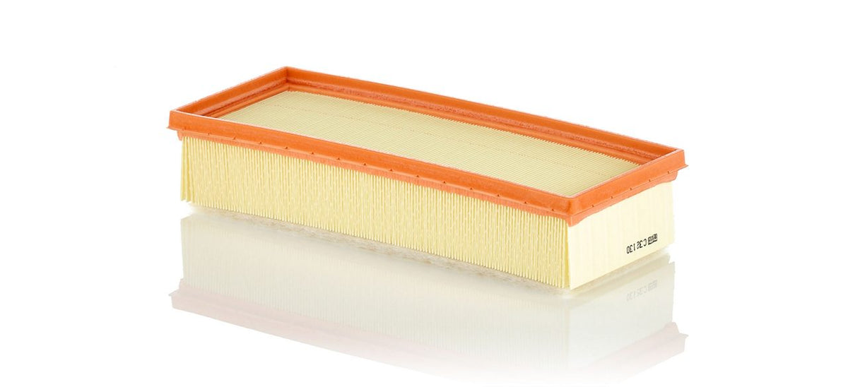 C32 130 MANN AIR FILTER OE# 8R0133843K EA888 2.0L A4 A5 ALLROAD Q5 2009-2017
