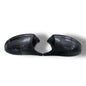 Carbon fiber M style mirror caps for BMW E9X M3 and E82 1M, lightweight BMW mirror cover by Palenon Performance.