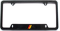 Bayern Motor Werks Carbon Fiber License Plate Frame with German Flag emblem