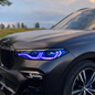K2 Industries BMW X Series X7 G07 DRL module in color2, showcasing LED daytime running lights for 2018+ models.