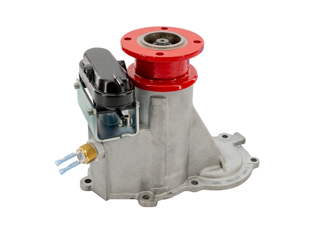 GoWesty driveshaft decoupler for Syncro Vanagon, showcasing the drivetrain component with metal parts and mounting points.