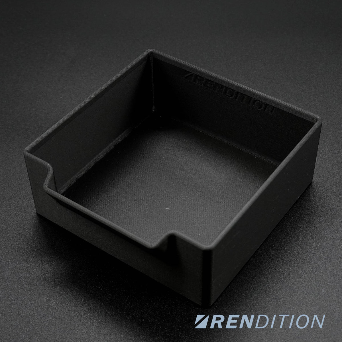 BMW E38 interior center console storage drawer by K2 Industries, showing the organized compartment and sleek design.