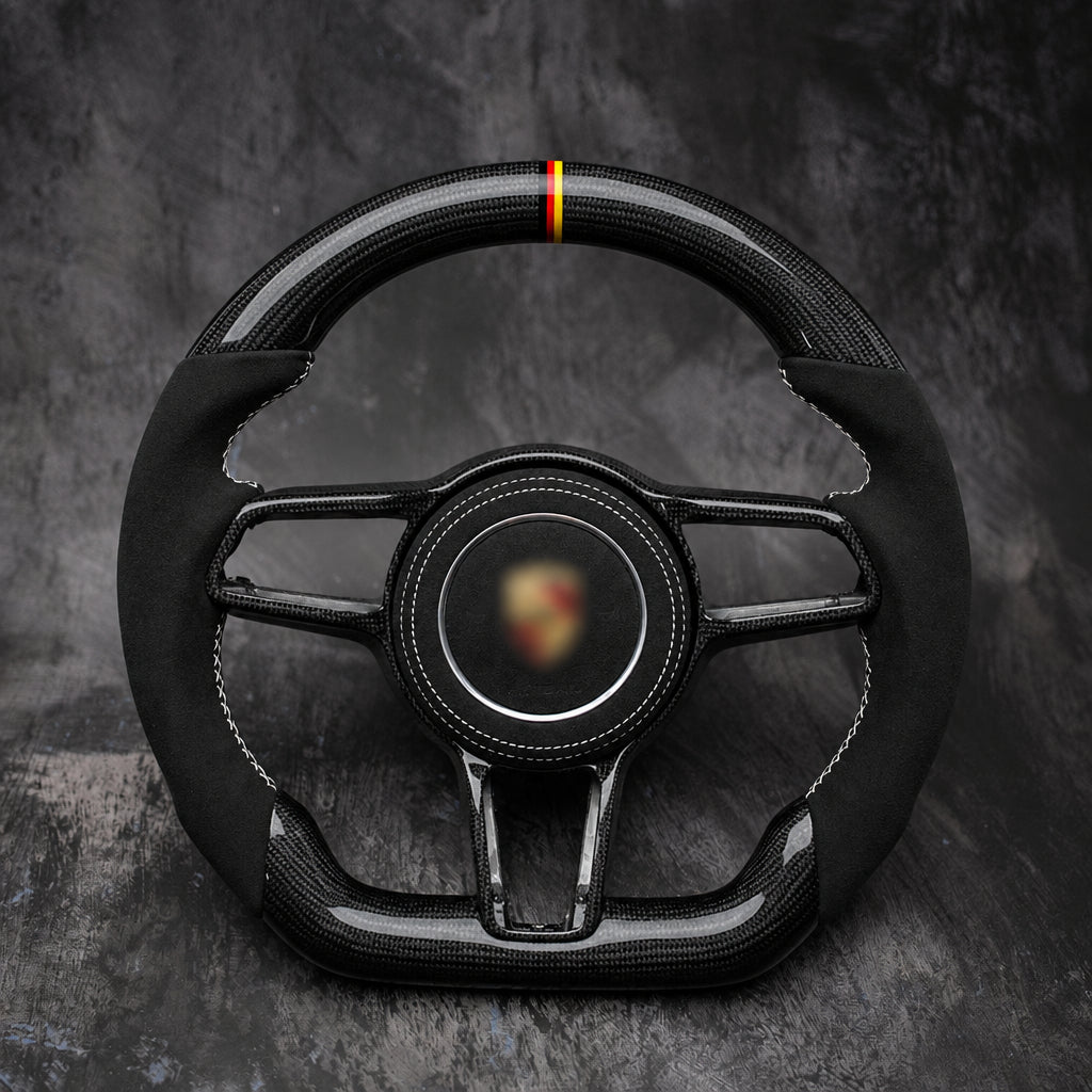 2014-2020 Porsche 911 (991.2) / GT3/GT3RS(991) / 718 Boxster/Cayman (982) / Cayenne (958.2) / Panamera (971) / Macan(95B)  |  Custom Steering Wheel by Exclusive Steering