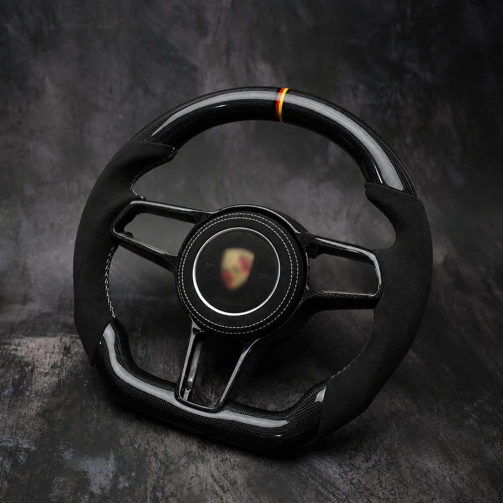 2014-2020 Porsche 911 (991.2) / GT3/GT3RS(991) / 718 Boxster/Cayman (982) / Cayenne (958.2) / Panamera (971) / Macan(95B)  |  Custom Steering Wheel by Exclusive Steering