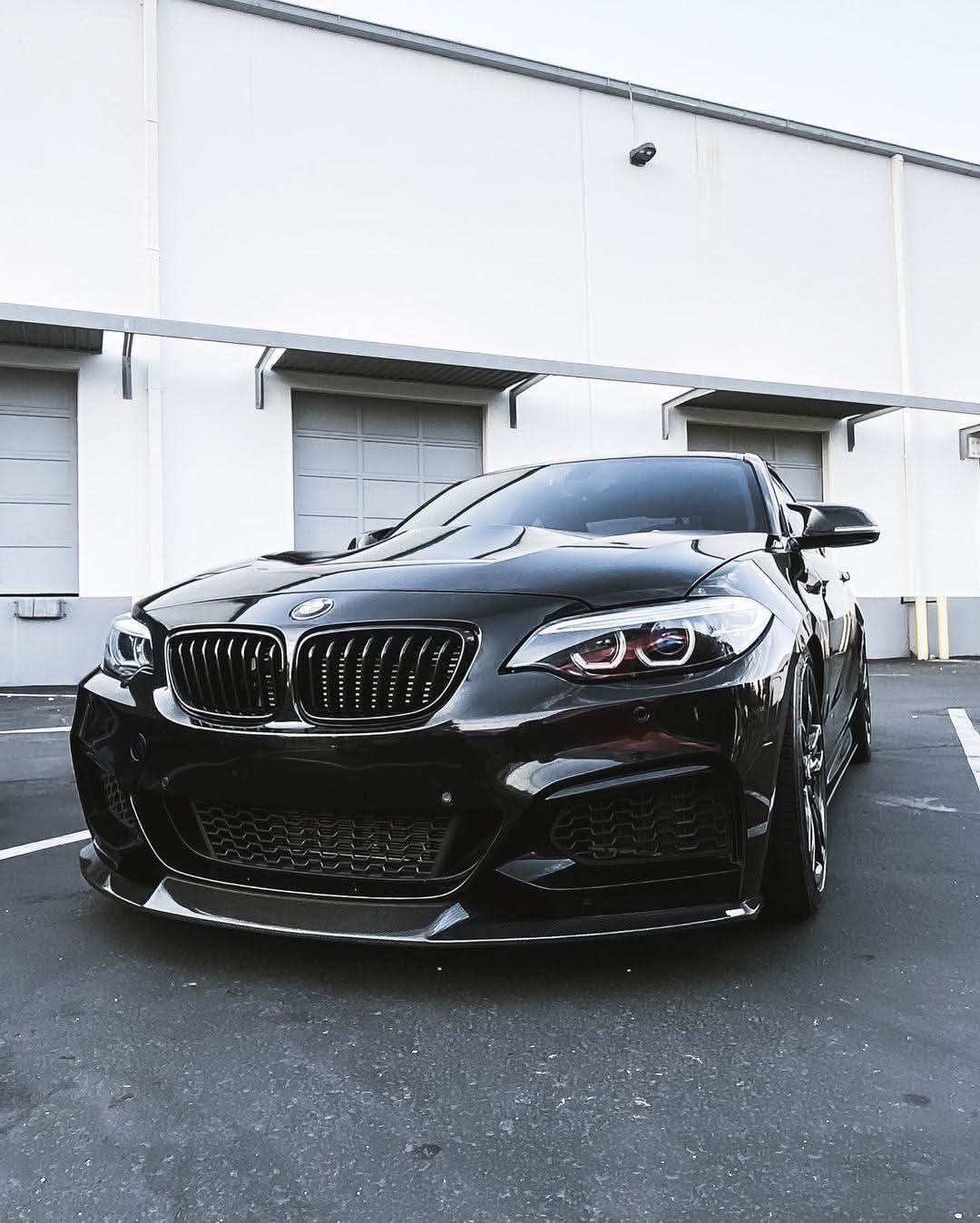BMW 2 Series F22 M2 Style LED headlights upgrade by K2 Industries, showing sleek headlights with LED design for 2014-2021 models.