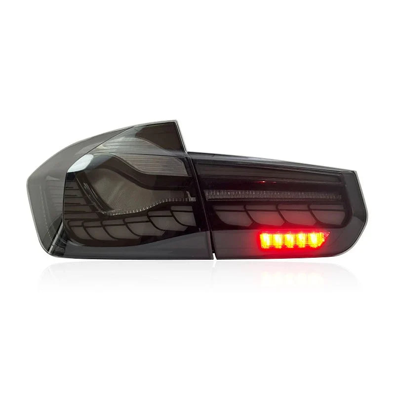BMW M3 F80 GTS OLED sequential tail light by Palenon Performance, showing sleek design and LED lighting features.