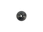 GoWesty Firewall Grommet for fuel return line on 2WD Vanagon, close-up of black rubber grommet fitting through firewall.
