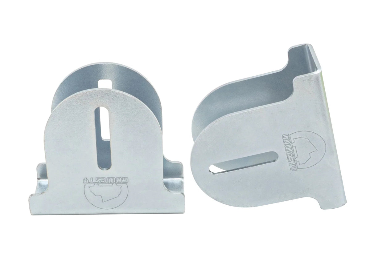 GoWesty pop-top tent adjustment kit for 1980-91 Vanagon, showing the flexible, reusable parts for tent repair and maintenance.