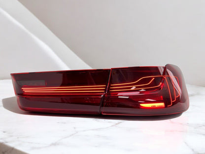 BMW G80 M3 laser tail light by Palenon Performance, red LED taillight with sleek design for G20 3 Series models.