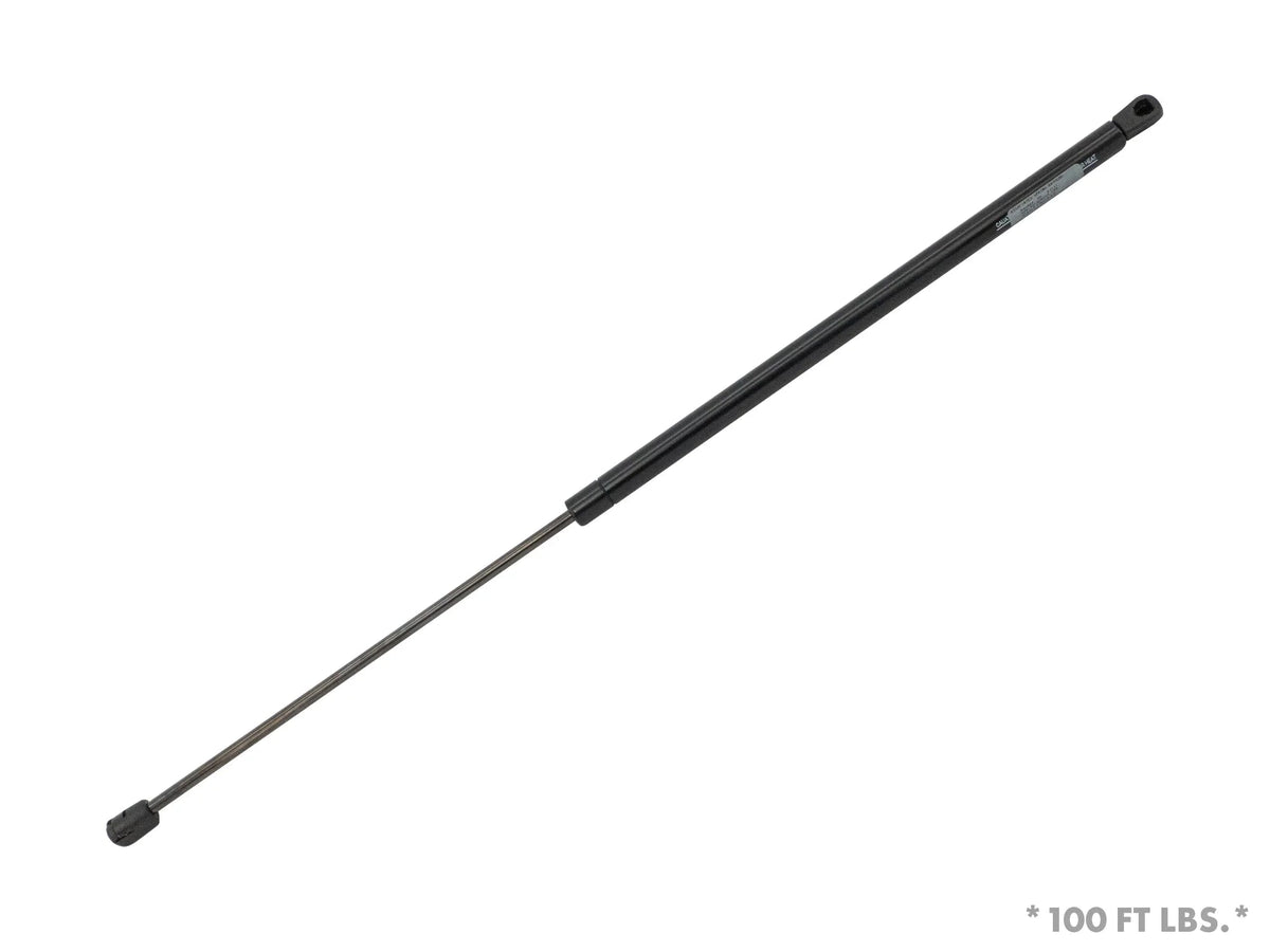 GoWesty Lift Assist Gas Strut for Bus and Vanagon, showing sturdy black gas spring used for vehicle lift support.