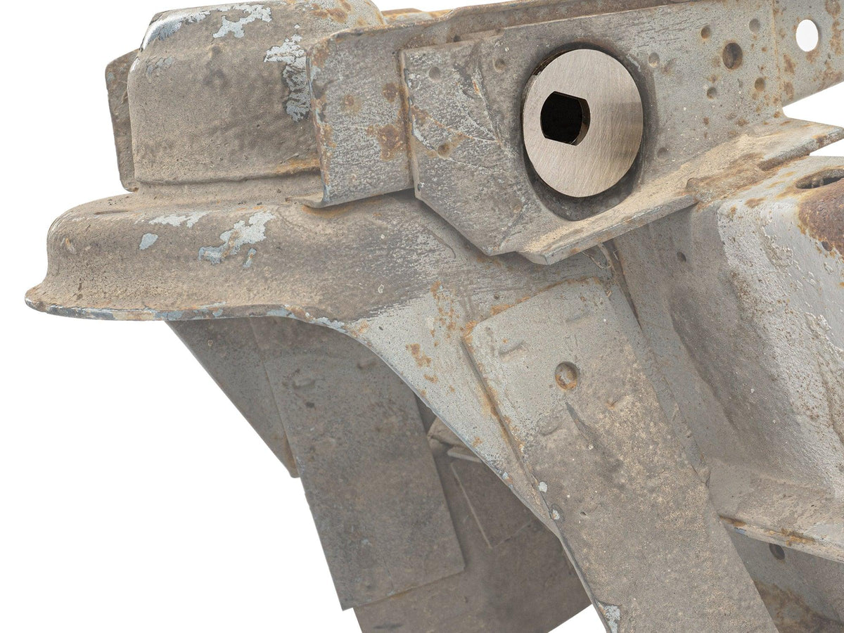 Set of four GoWesty eccentric washers for upper control arms, suspension parts, shown in an image of metal washers with branding.