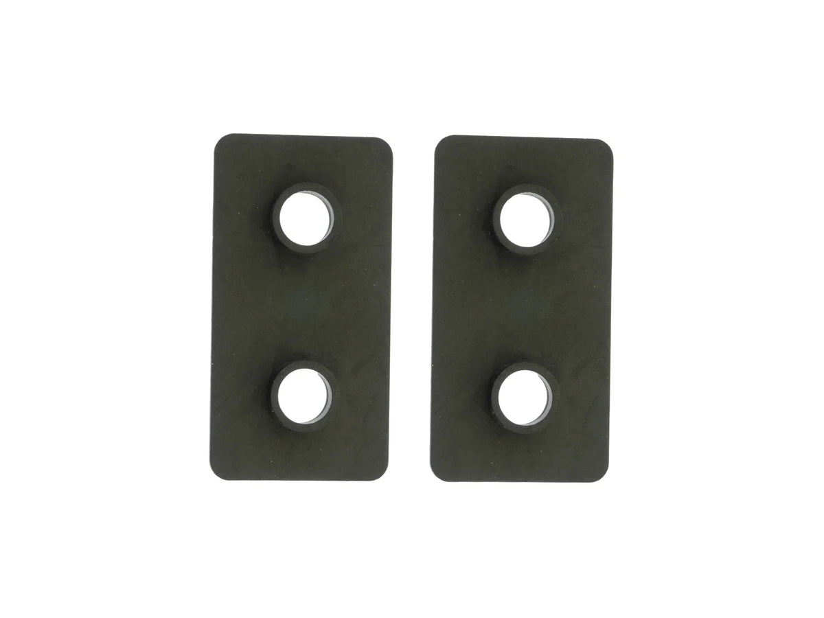 Pair of GoWesty gasket seals for sliding window latch, door parts and seals for window weatherproofing and secure closure.