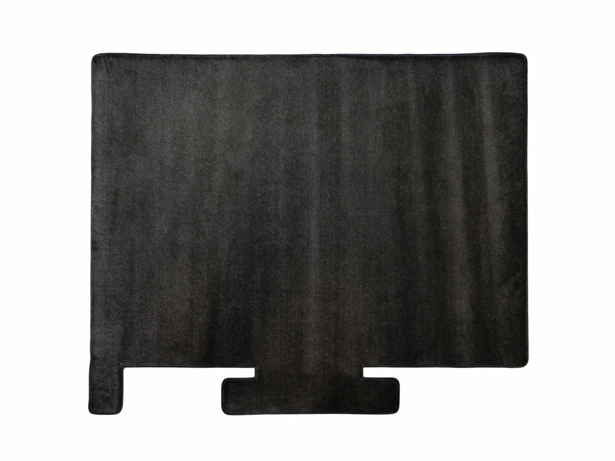 GoWesty black Carpet Mat for Vanagon MV Weekender living and passenger area