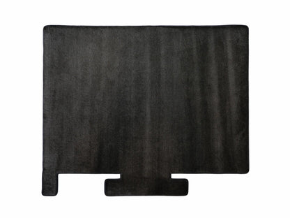 GoWesty black Carpet Mat for Vanagon MV Weekender living and passenger area