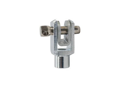 GoWesty clutch pedal fix kit showing assembled clutch pedal repair components for vehicle maintenance.