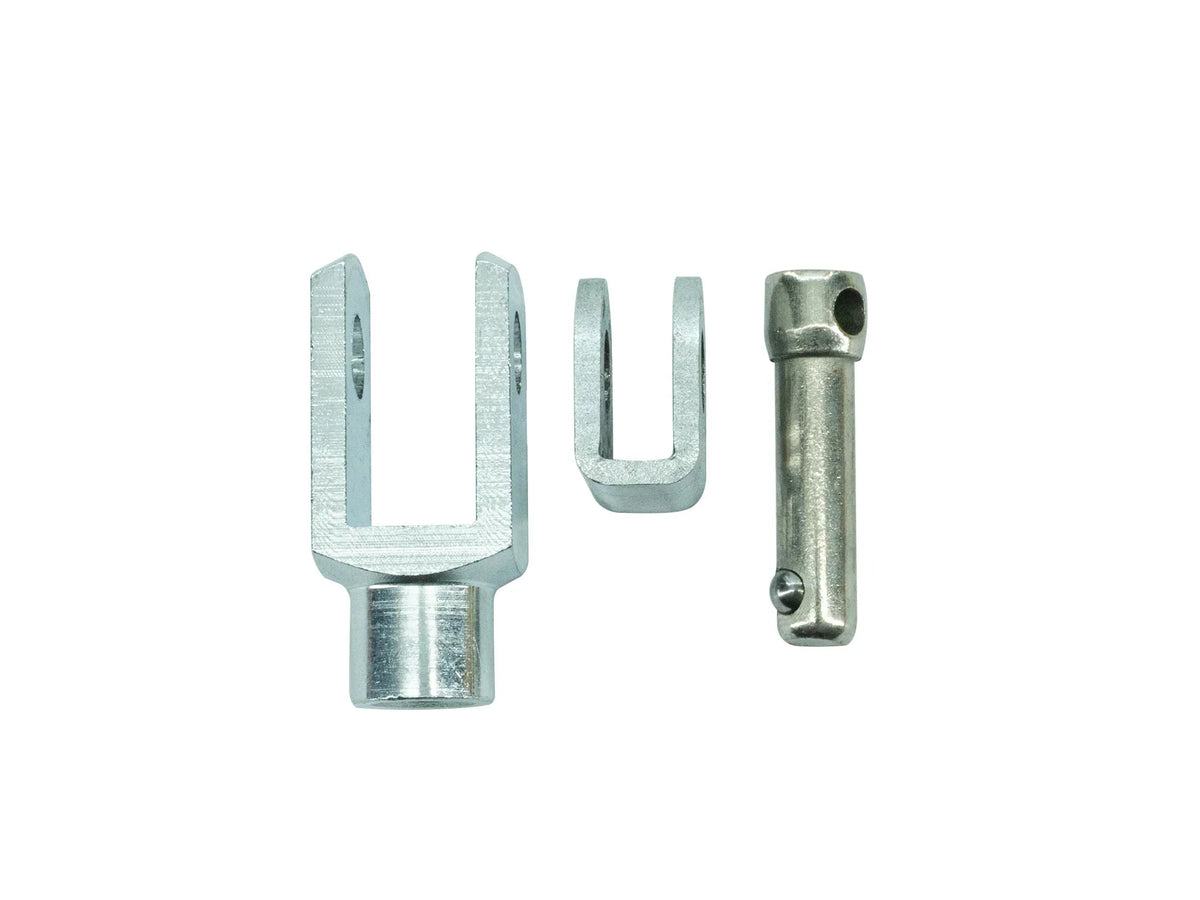 GoWesty clutch pedal fix kit with three repair pieces for restoring clutch pedal function in vehicles.